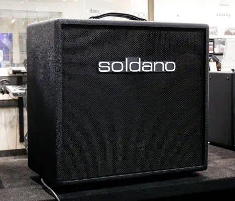 Soldano 1�12 Open Back Cabinet � Black 2